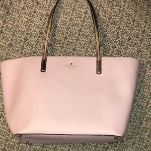 Large Kate Spade tote and glitter wallet